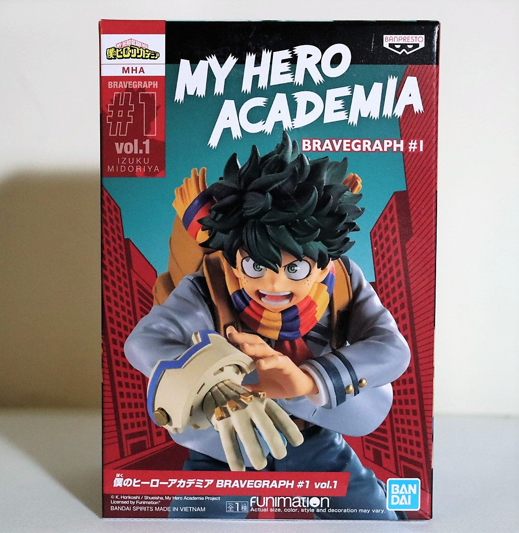 My Hero Acadamia:Bravegraph #1 Vol. 1 Izuku Midoriya