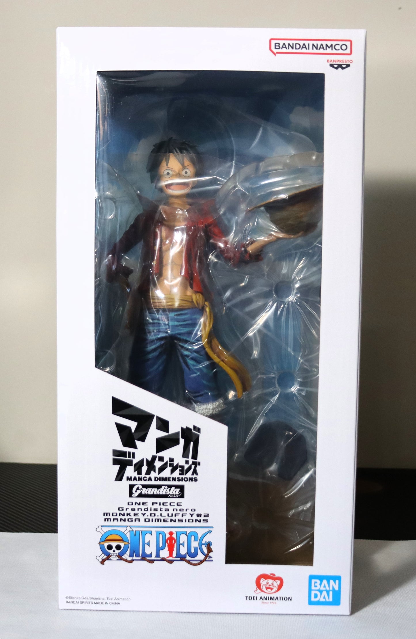 One Piece: Monkey D. Luffy: Manga Dimensions Grandista Nero Statue