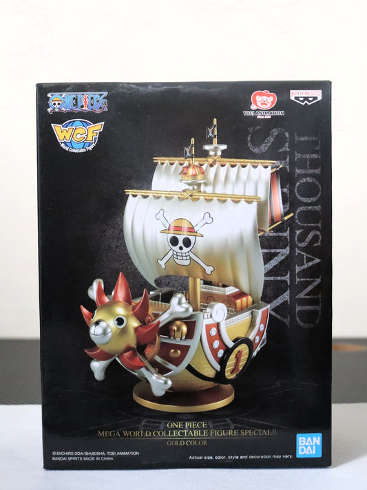 One Piece: Mega World Collectable Figure Special!! Thousand Sunny- Gold Color