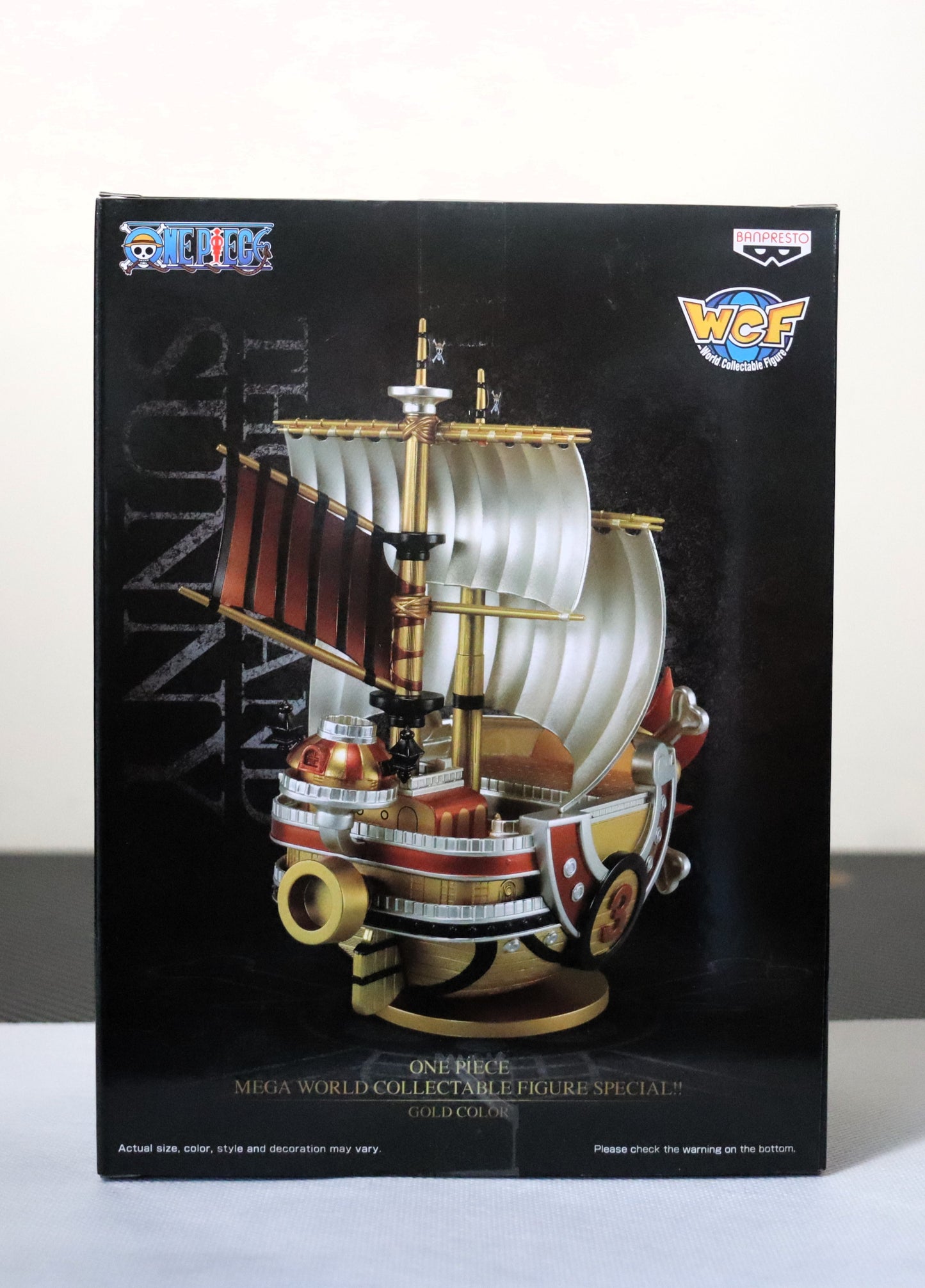 One Piece: Mega World Collectable Figure Special!! Thousand Sunny- Gold Color