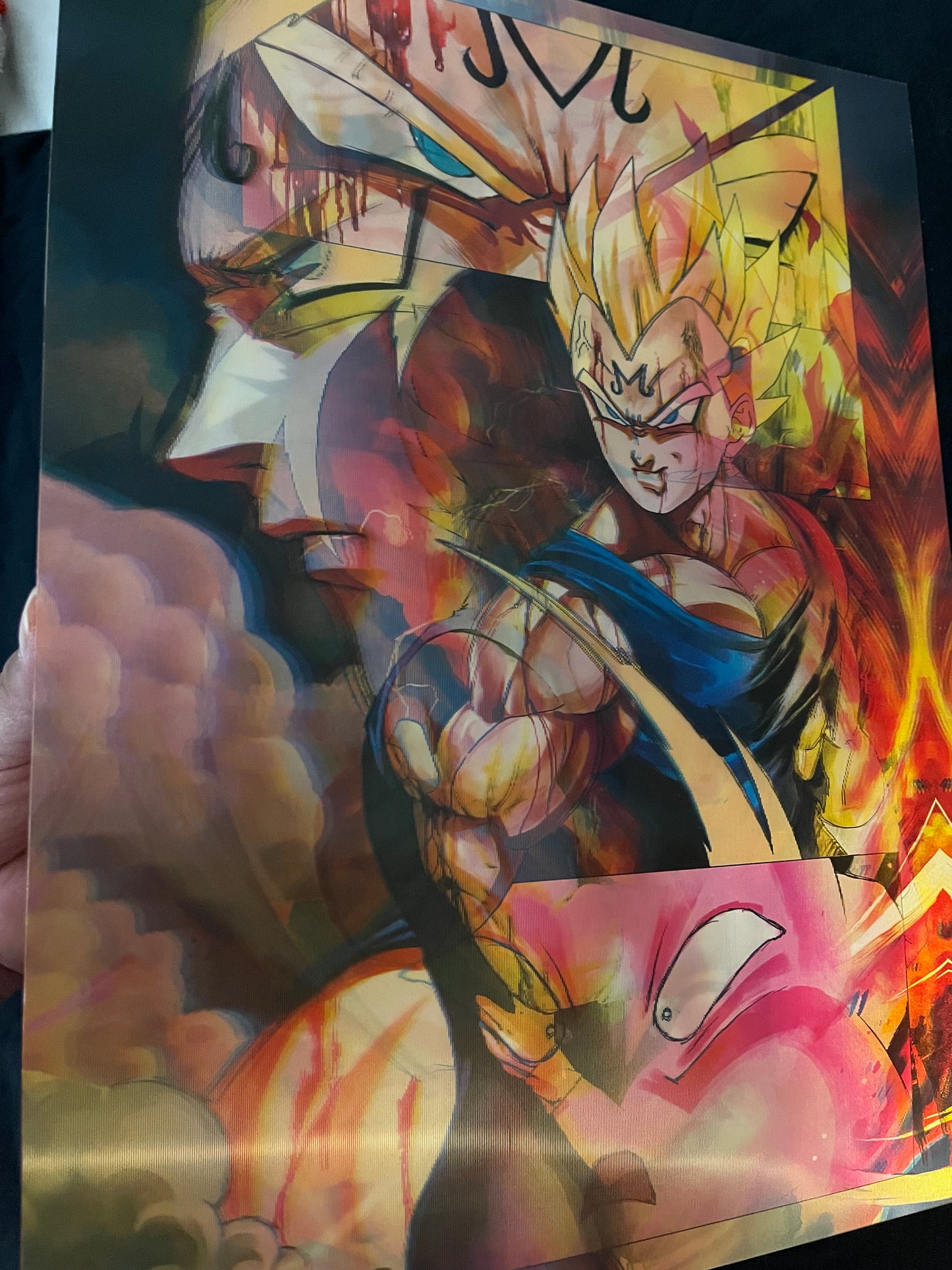 3D Poster Lenticular Effect: Dragon Ball Z: Vegeta & Trunks