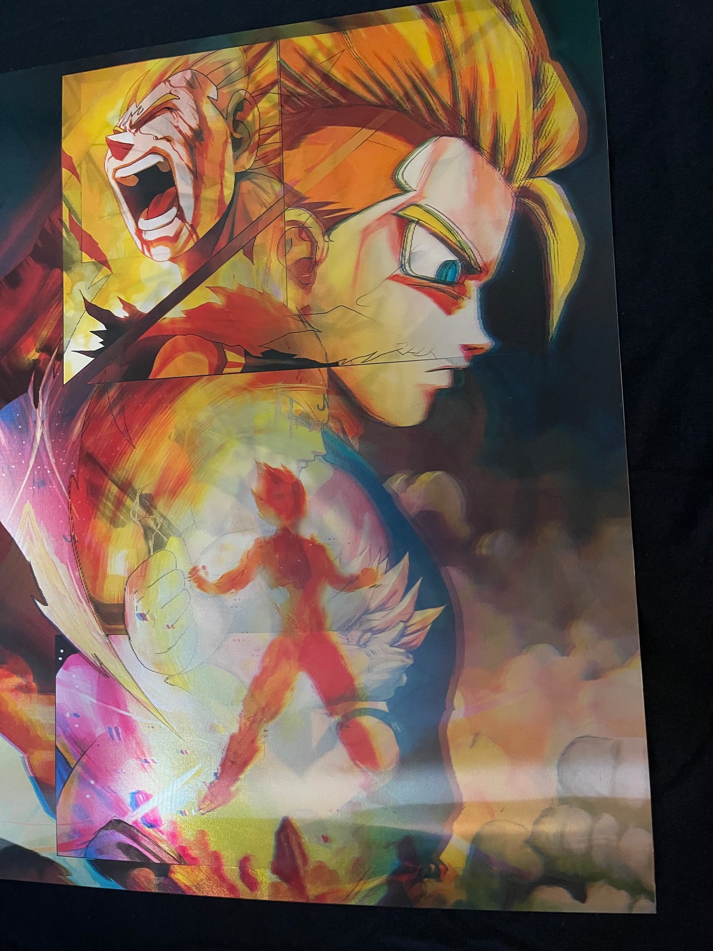 3D Poster Lenticular Effect: Dragon Ball Z: Vegeta & Trunks